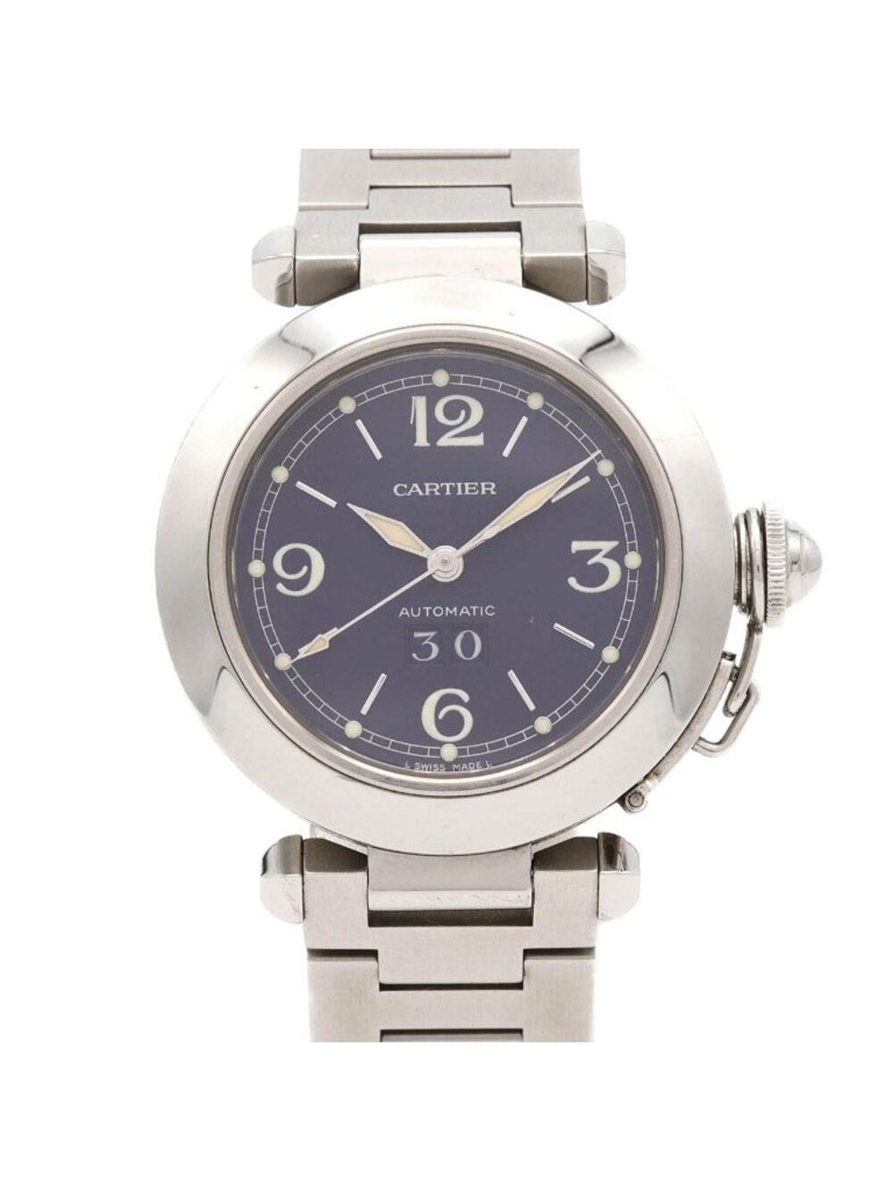 Cartier Pasha C Grande Date SS Automatic